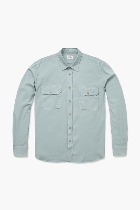 PLAY 린넨 혼방 버튼 다운 투 포켓 셔츠 BB08005 75