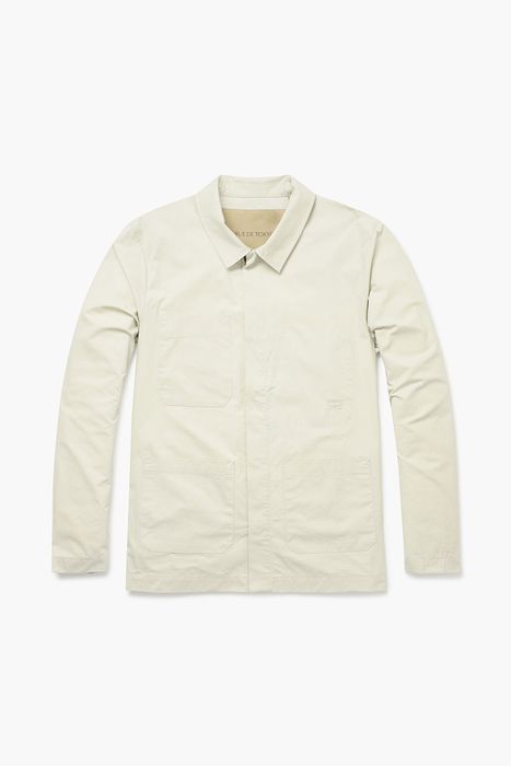 CANZU 코튼 베이직 빅 포켓 셔츠 242 107 0079SAN