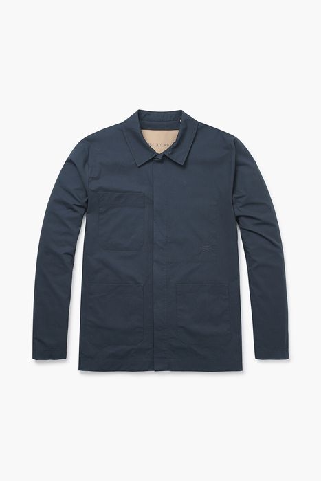 CANZU 코튼 베이직 빅 포켓 셔츠 242 107 0079DBL