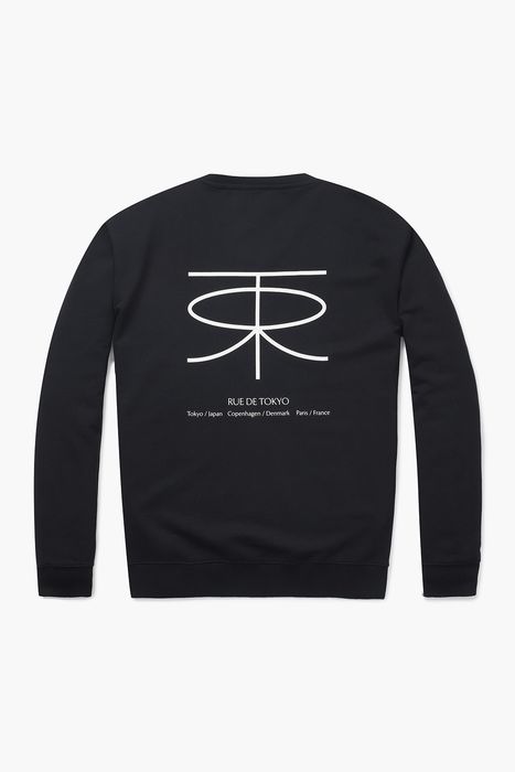 TIM MONOGRAM 코튼 크루넥 긴소매 티셔츠 999 027 07 0031BOW