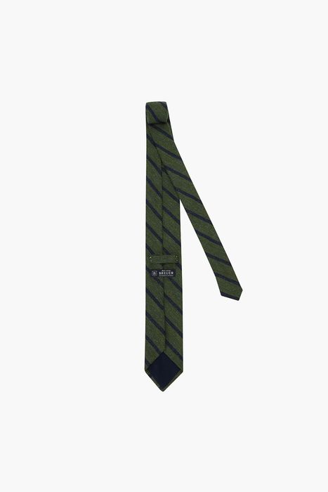 울 실크 혼방 스트라이프 넥타이 03030H805709