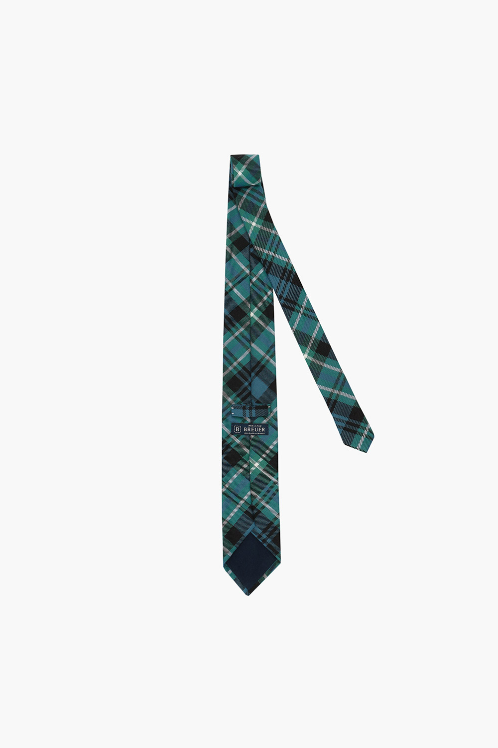 울 타탄 체크 넥타이 00760H822205