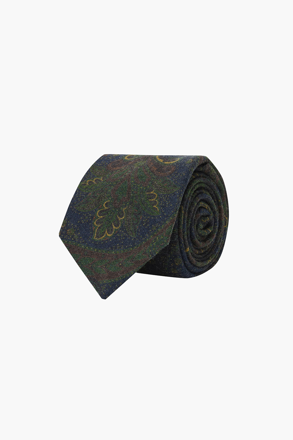 울 기하학 패턴 넥타이 03022H820212