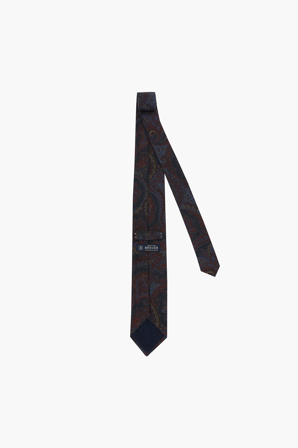 울 기하학 패턴 넥타이 03022H820204