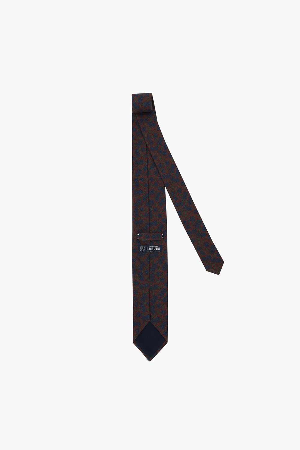 울 기하학 패턴 넥타이 03022H820201