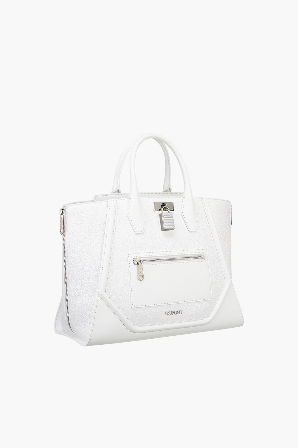 24 리비에라 미디움 토트백 화이트/실버 N1RV262WH1