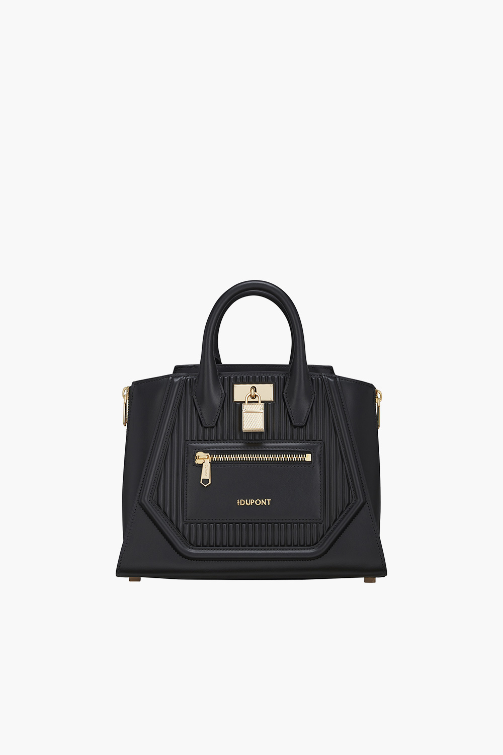 리비에라 스몰 토트백 블랙 스트라이프 N1RS261BK1