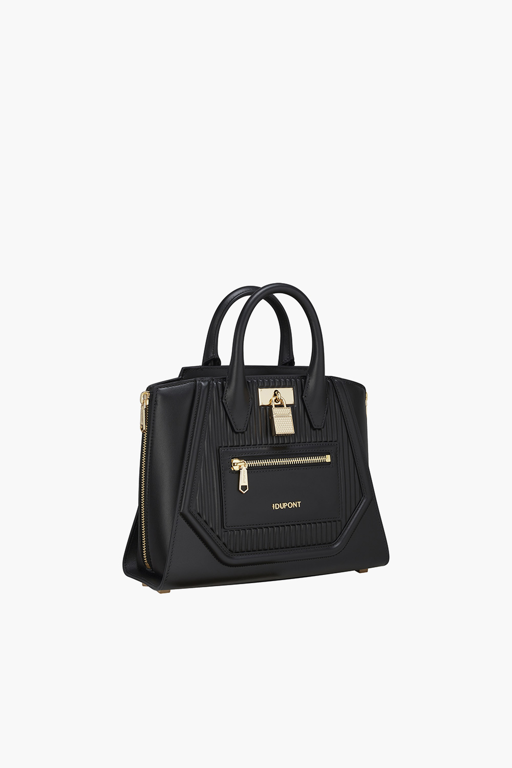 리비에라 스몰 토트백 블랙 스트라이프 N1RS261BK1