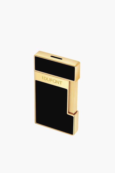 25 슬리미 라이터 뉴 로고 블랙 래커/골든 CA028222Z