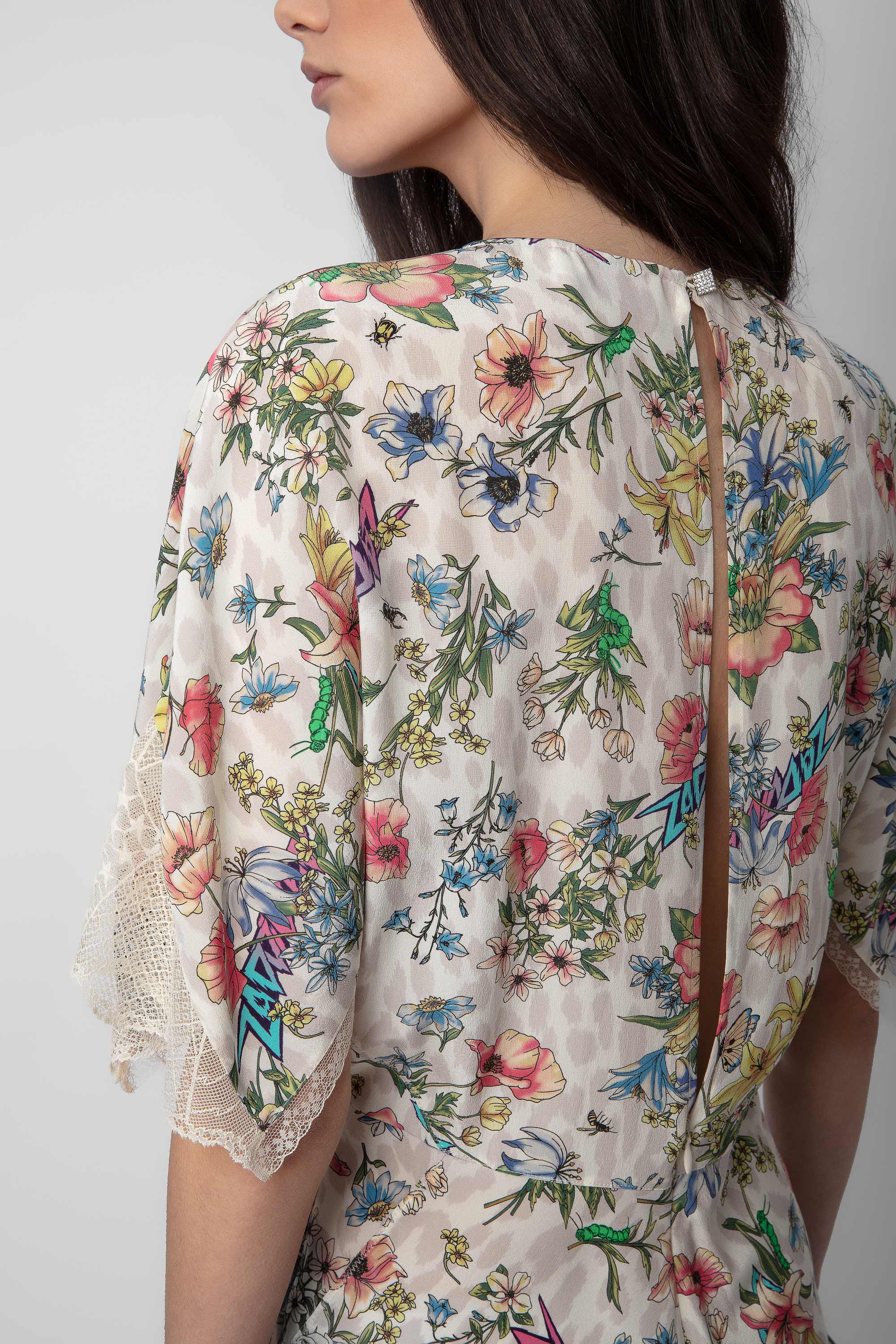 Rey Garden Silk Dress