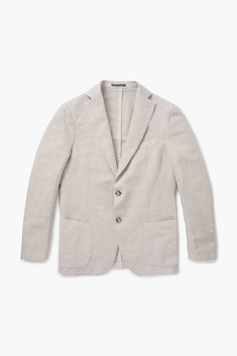 린넨 셰비 가먼트다잉 테일러드 자켓 GSP3529P352905