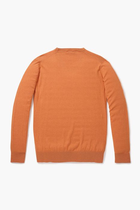 코튼 크루넥 긴소매 니트 BR601NCP452913