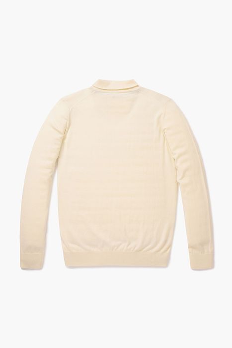 코튼 폴로 긴소매 니트 BR603P452907