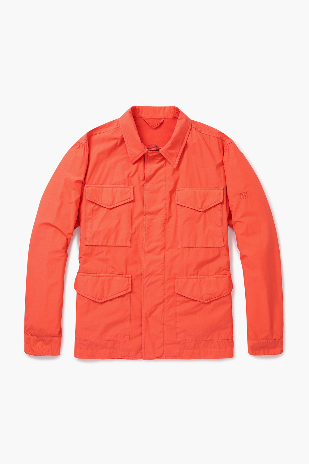 코튼 워크웨어 101 오렌지 캐주얼 자켓