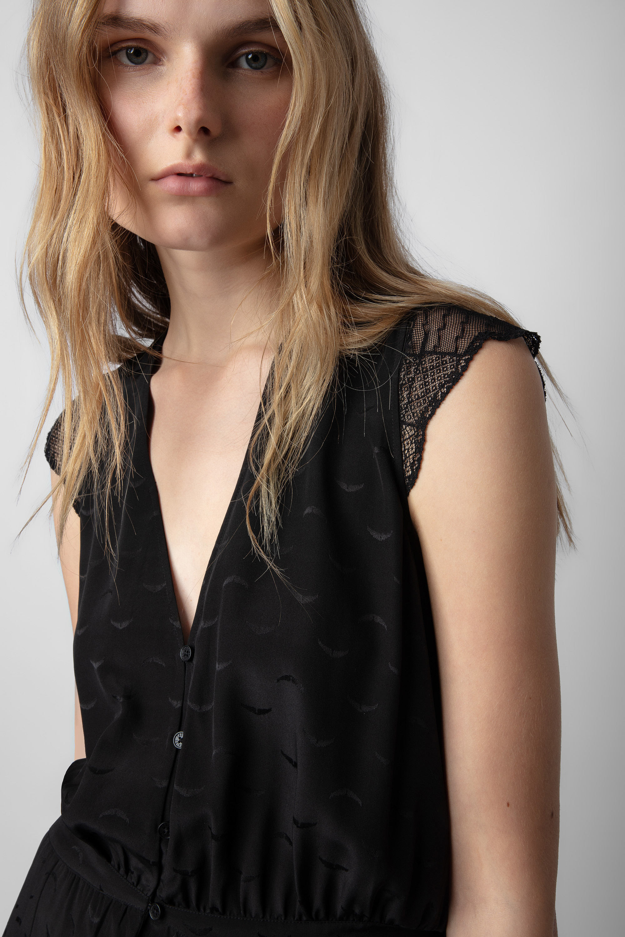 Rolanys Silk Jacquard Dress