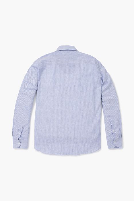 린넨 혼방 스트라이프 셔츠 ORI20202