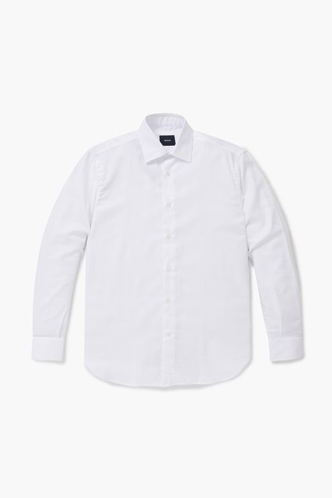 코튼 베이직 도비 셔츠 CST704W001