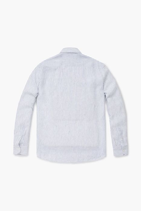 린넨 스트라이프 셔츠 BE070P440201