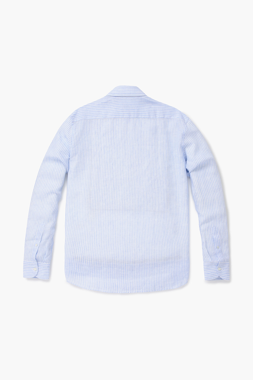 린넨 스트라이프 303 라이트블루 셔츠
