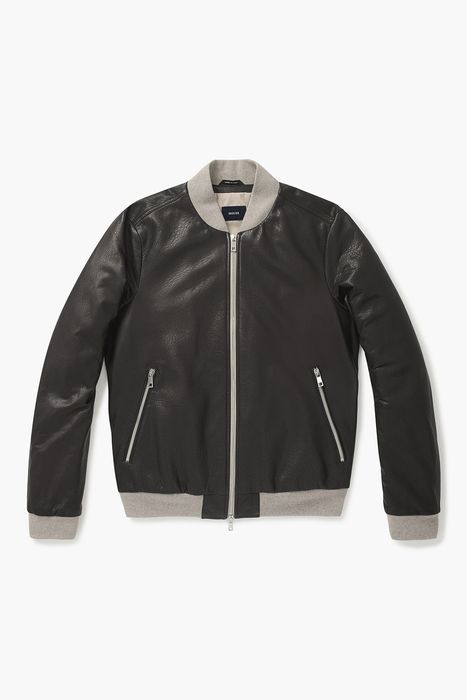 램스킨 스타디움 가죽 점퍼 4S63P302STRONG020