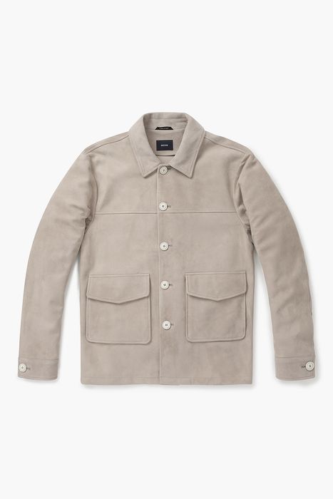 램스킨 셔츠형 캐주얼 자켓 4S63P322BISSKAN027