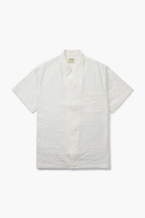 린넨 혼방 캠프 카라 반소매 셔츠 CH27 JP OWH