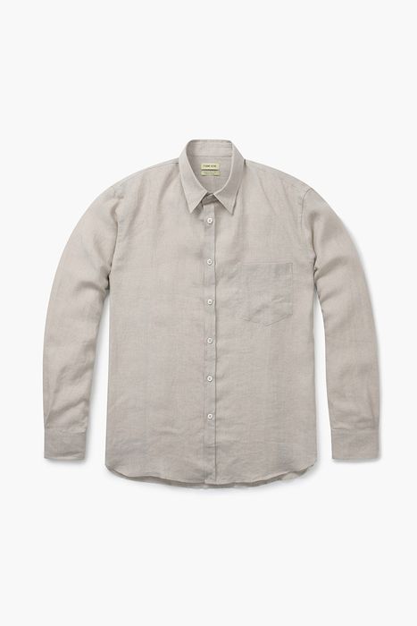 ESSENTIAL 린넨 포켓 셔츠 CH30 BELGIAN UDF