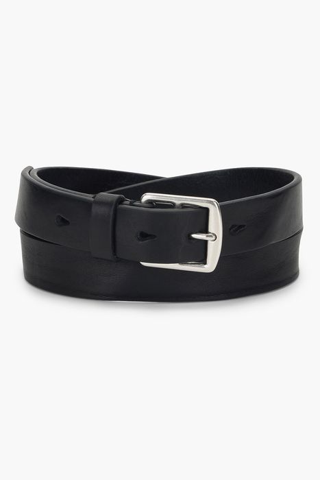 AUSTIN 소가죽 스퀘어 버클 캐주얼 정장 벨트 BBA2401 01