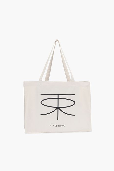 코튼 빅 로고 에코 숄더백 232 008 01 0048 013N