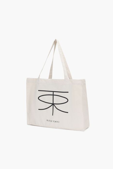 코튼 빅 로고 에코 숄더백 232 008 01 0048 013N