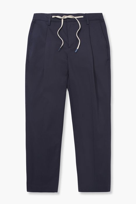 코튼 드로우스트링 세미와이드 팬츠 4SAMAFI792406