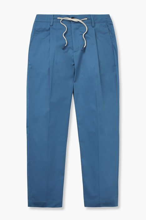 코튼 드로우스트링 세미와이드 팬츠 4SAMAFI792405