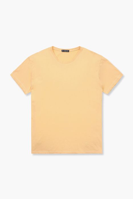 코튼 베이직 크루넥 반소매 티셔츠 66031BP462511