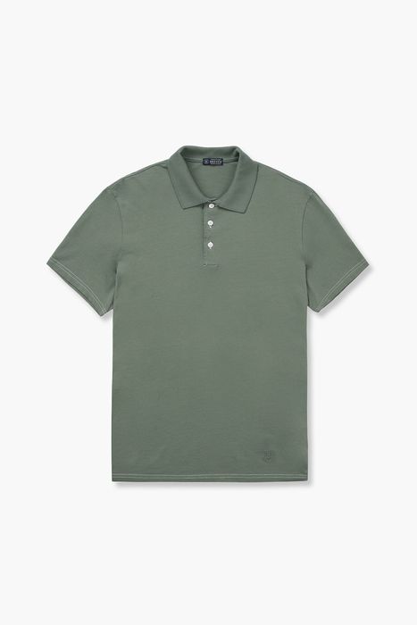 코튼 버튼 다운 반소매 티셔츠 69169BP462502