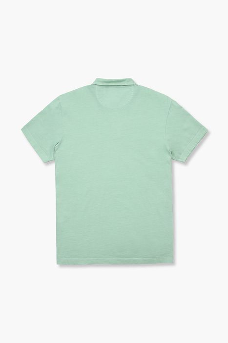 코튼 버튼 다운 포켓 반소매 티셔츠 69170P461817