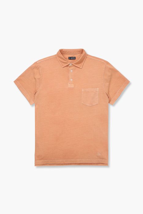 코튼 버튼 다운 포켓 반소매 티셔츠 69170P461816