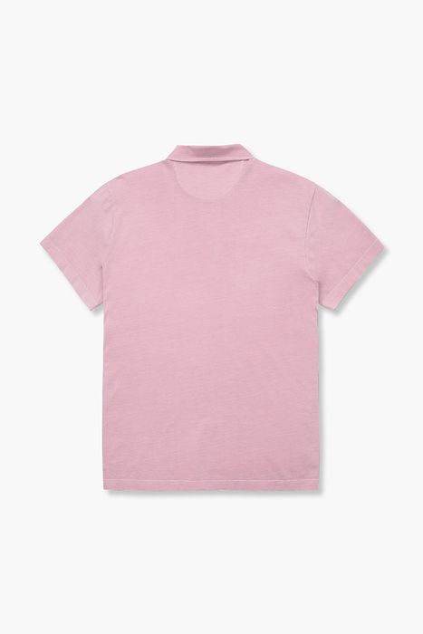 코튼 버튼 다운 포켓 반소매 티셔츠 69170P461813