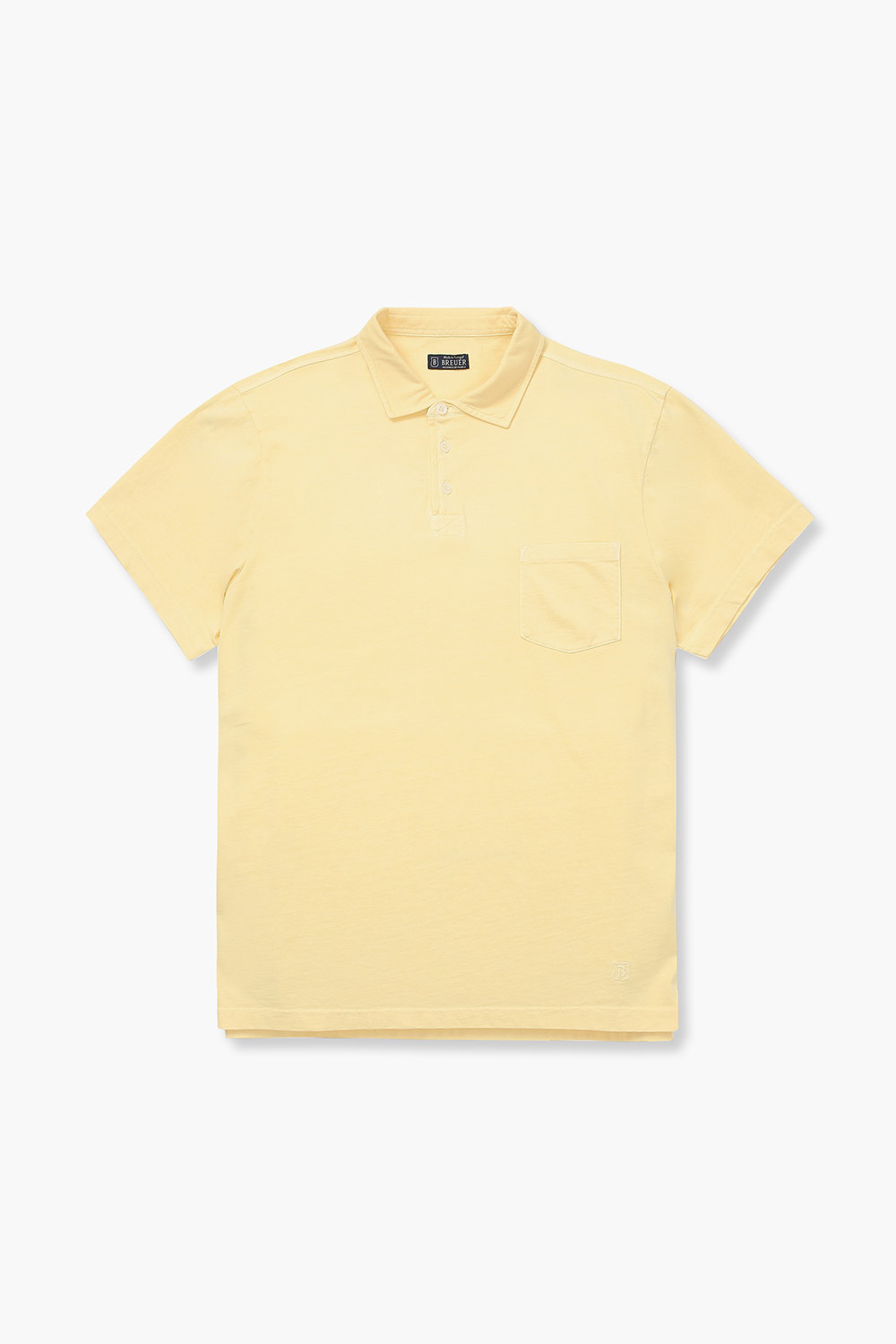 코튼 버튼 다운 포켓 반소매 티셔츠 69170P461815