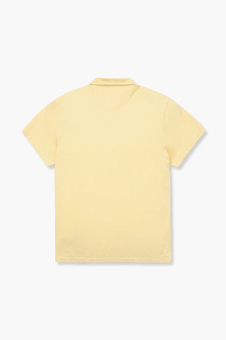 코튼 버튼 다운 포켓 반소매 티셔츠 69170P461815