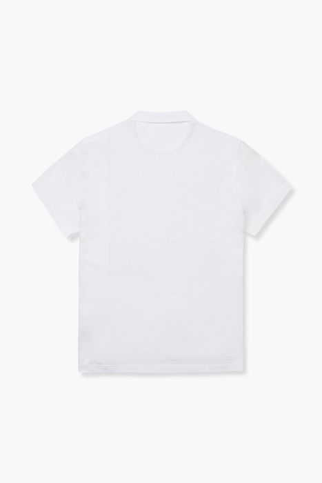 코튼 버튼 다운 포켓 반소매 티셔츠 69170P461808