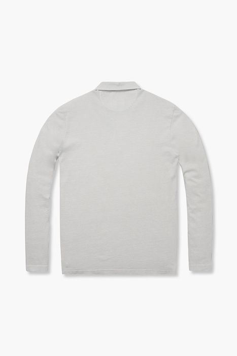 코튼 포켓 카라넥 긴소매 티셔츠 67880P461807