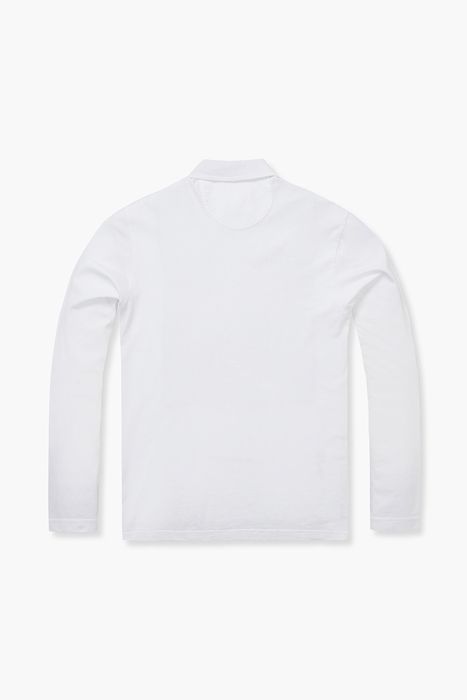 코튼 폴로 긴소매 티셔츠 67880P461808