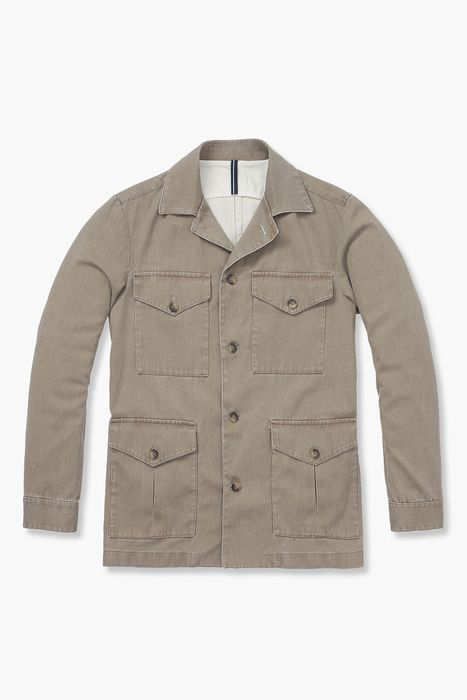 데님 하프 캐주얼 자켓 4S91250313243