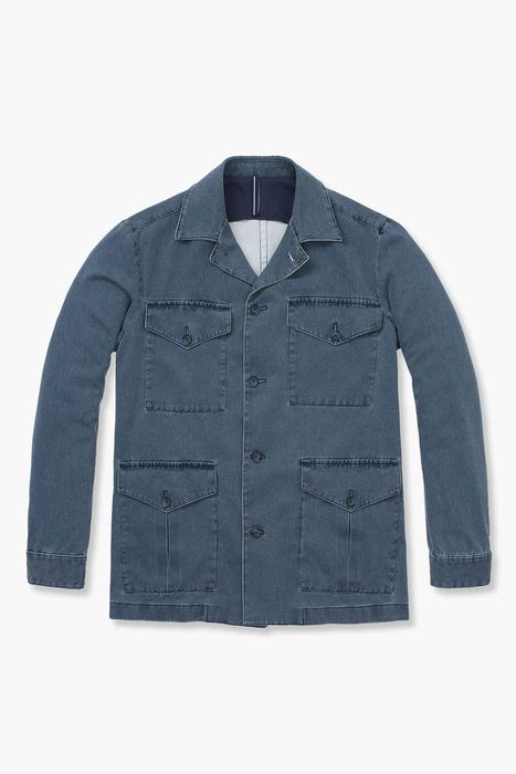 데님 하프 캐주얼 자켓 4S91250313292