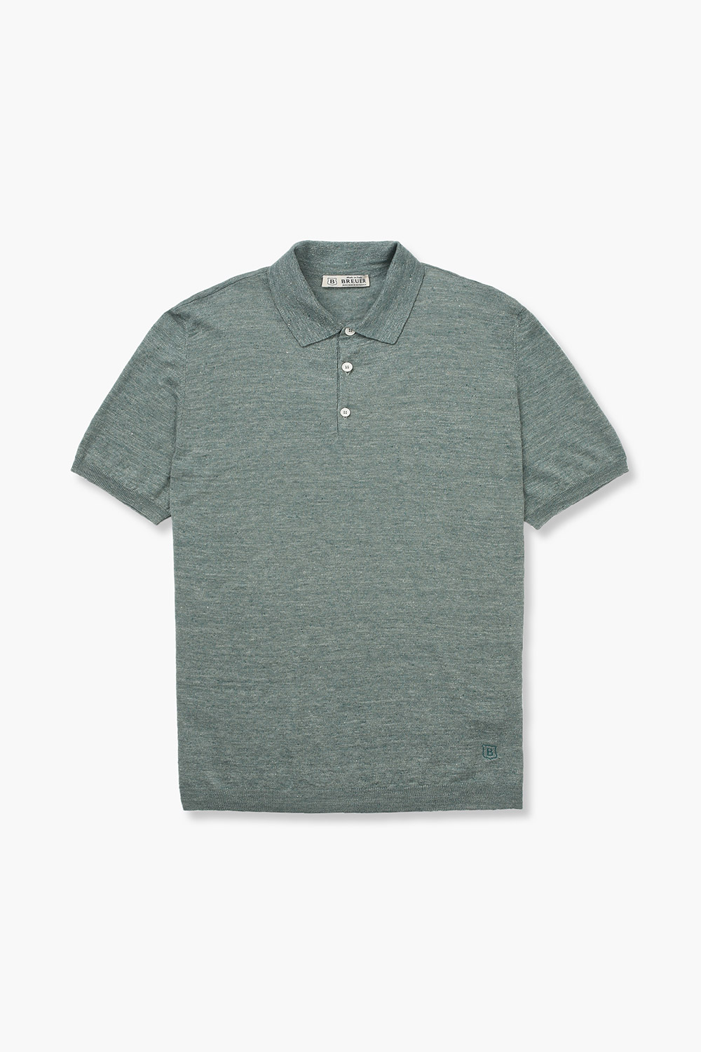 린넨 폴로 반소매 니트 BML022P452404