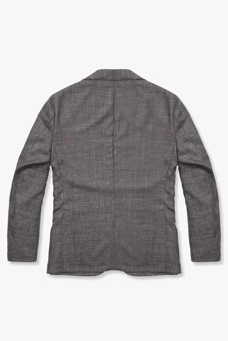 SALENTO 실크 혼방 203 다크브라운 테일러드 자켓