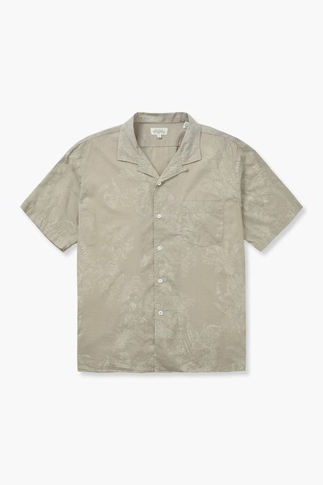 코튼 웨스턴 포켓 테일러드 카라 반소매 셔츠 BB04039 53