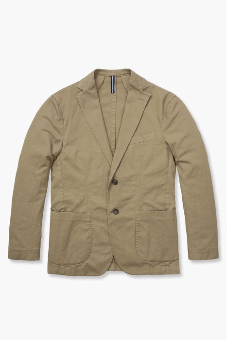 코튼 베이직 테일러드 자켓 4S91201313353