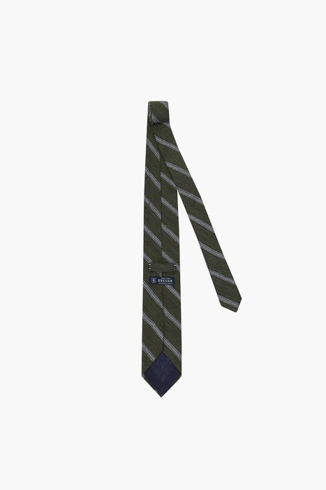울 실크 혼방 스트라이프 넥타이 03121H905606