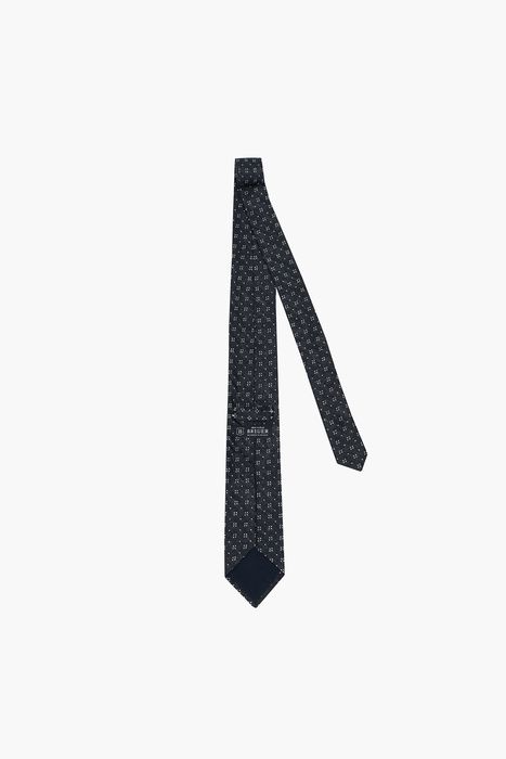 울 실크 혼방 플라워 자수 넥타이 03030H806303